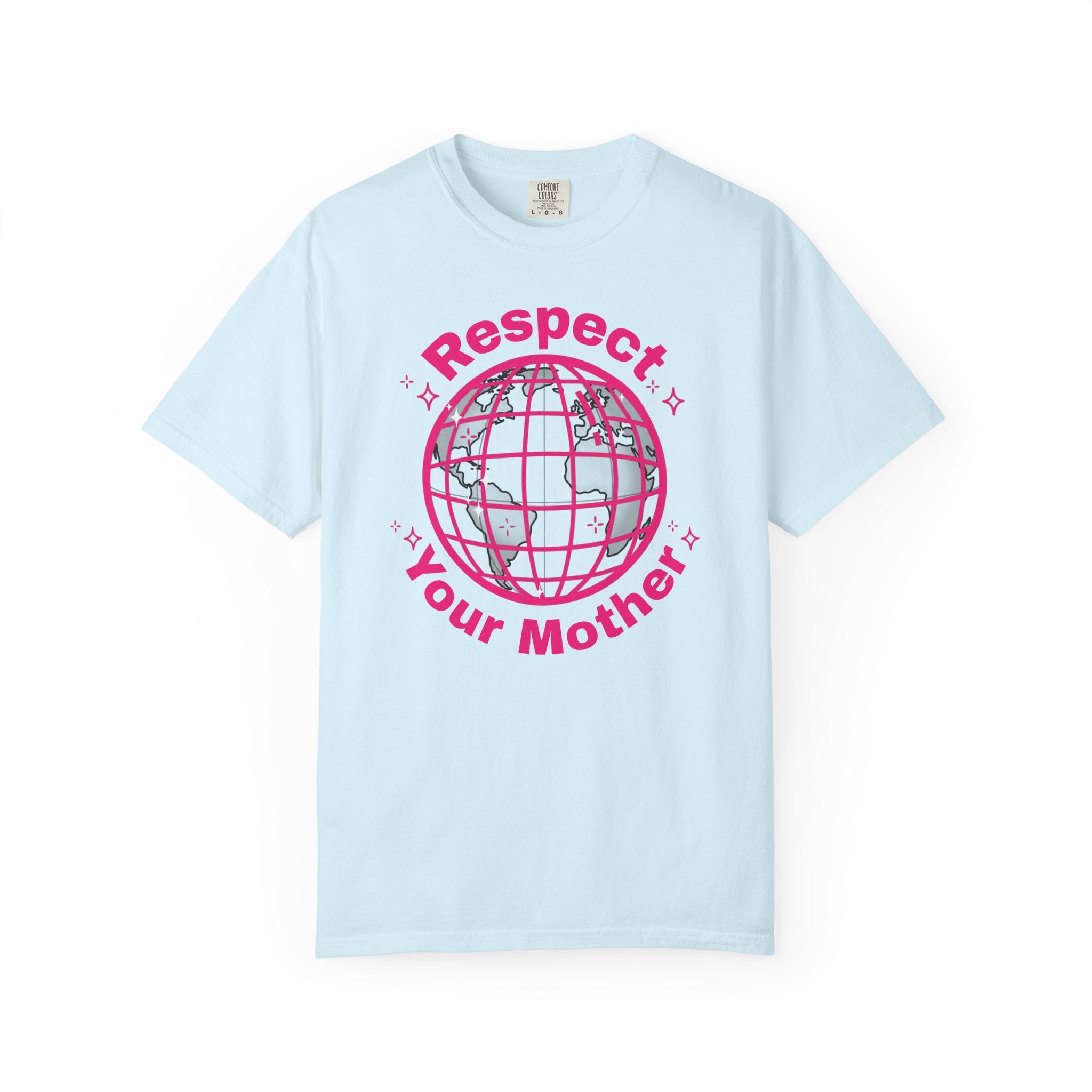 Respect Your Mother T-Shirt — Earth Disco Globe Environmental Awareness Tee