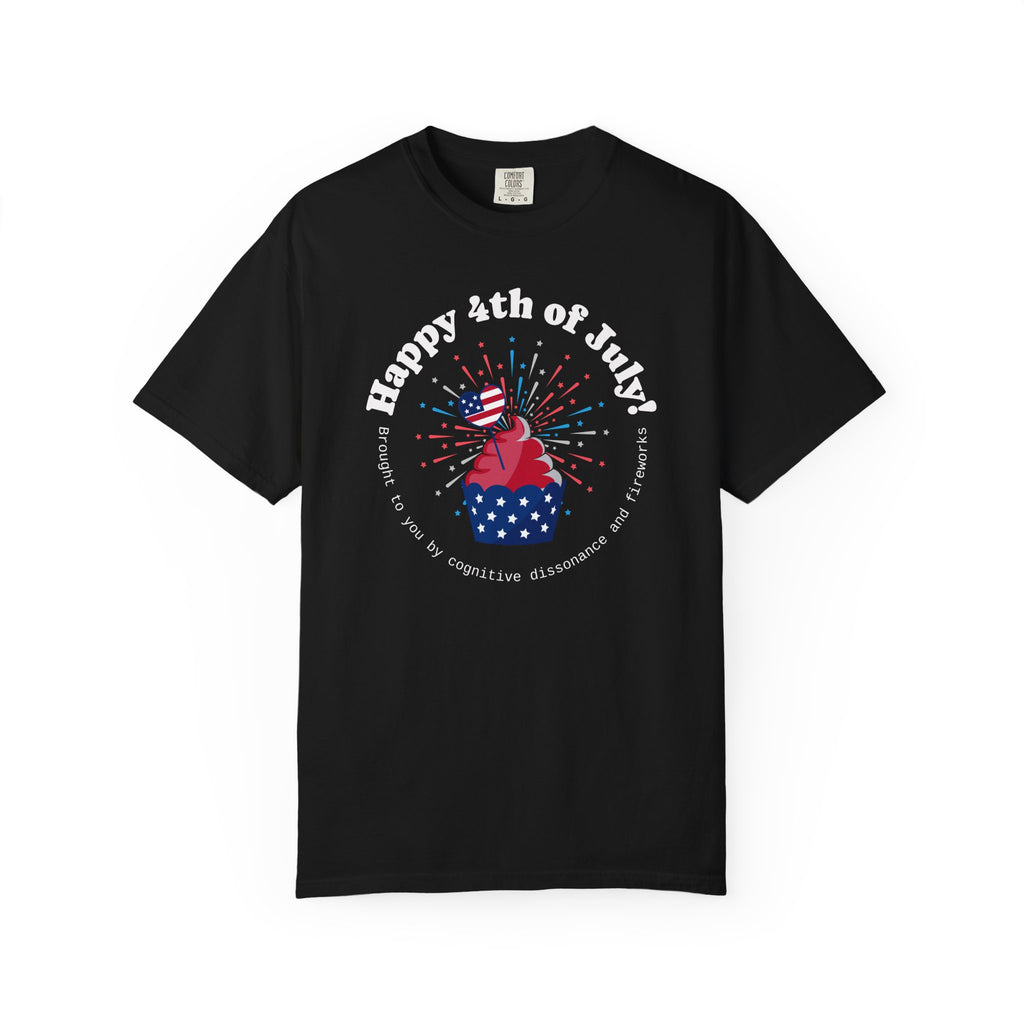4th of July Cupcake T-Shirt — Happy 4th of July Witty Tee