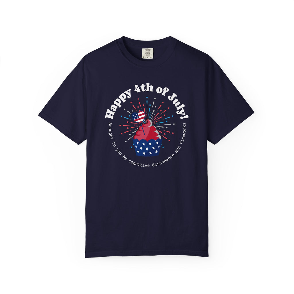 4th of July Cupcake T-Shirt — Happy 4th of July Witty Tee