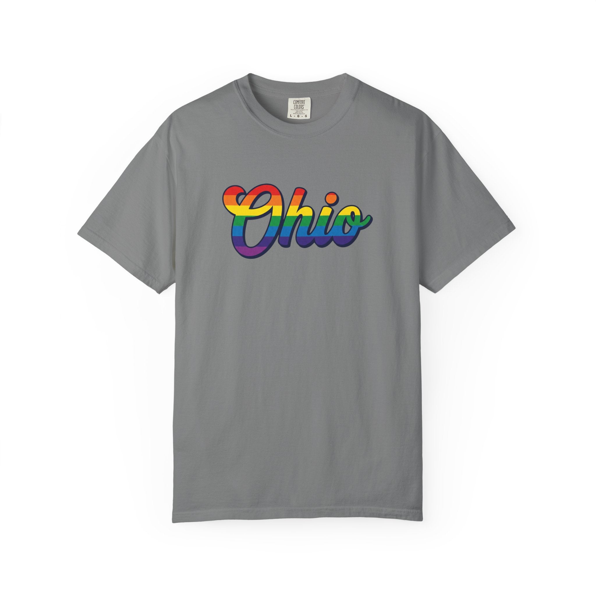 Rainbow Pride Ohio T-shirt | State Shirt