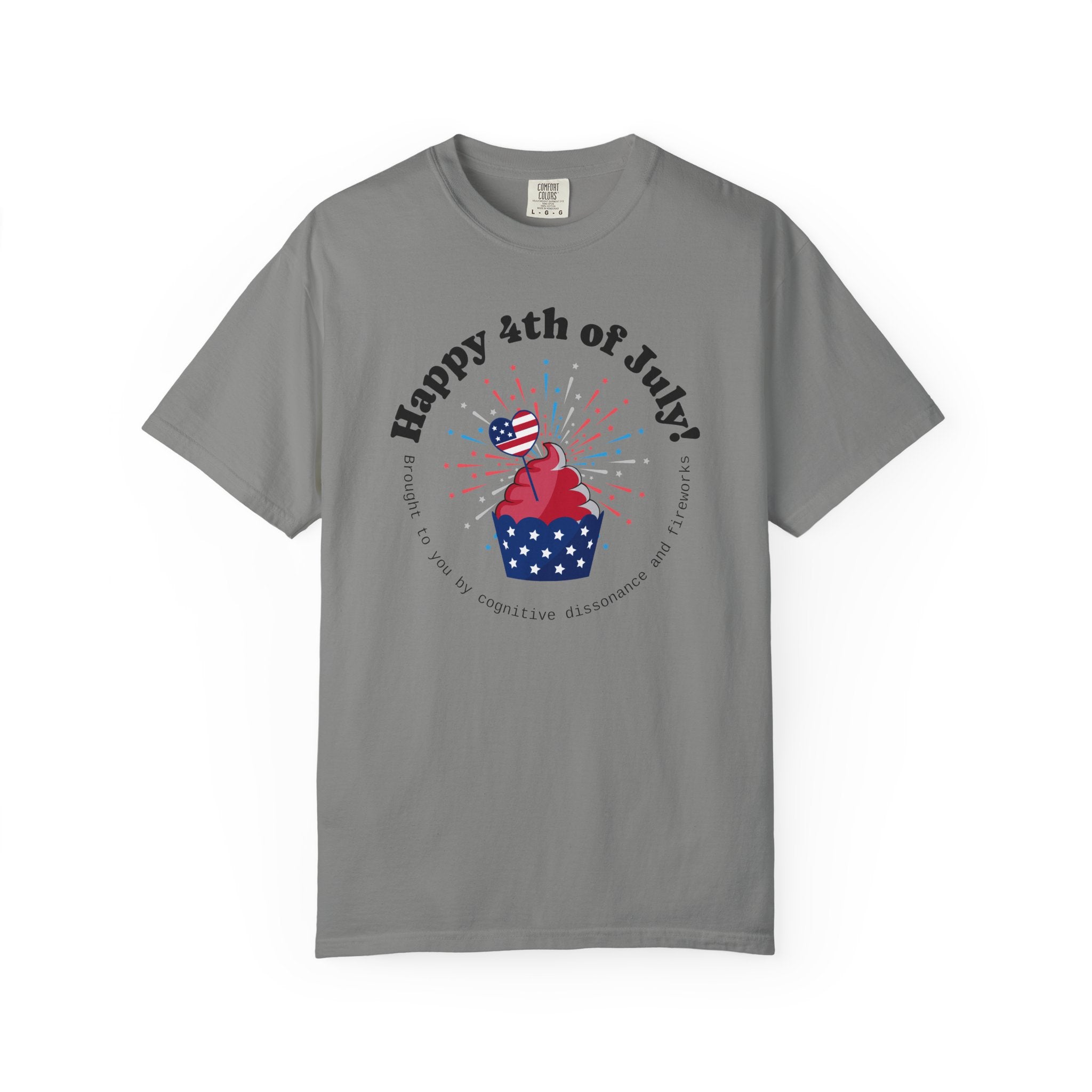 4th of July Cupcake T-Shirt — Happy 4th of July Witty Tee