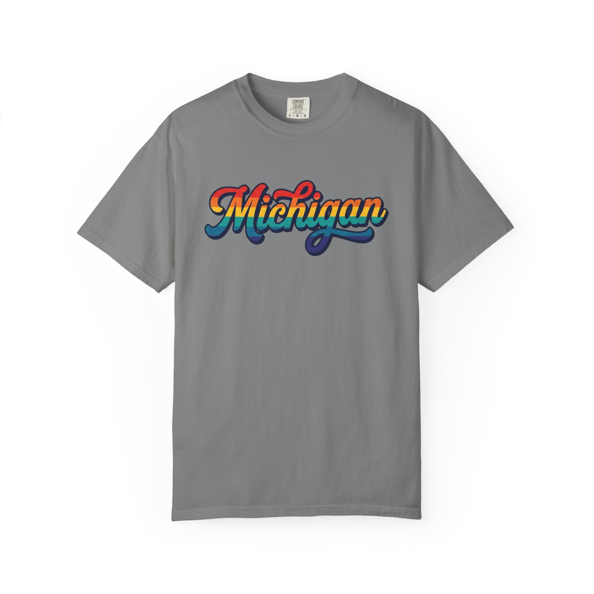 Rainbow Pride Michigan T-shirt | State Shirt