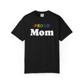 Proud Mom T-Shirt — Rainbow "Proud" Typography Mother's Day Tee
