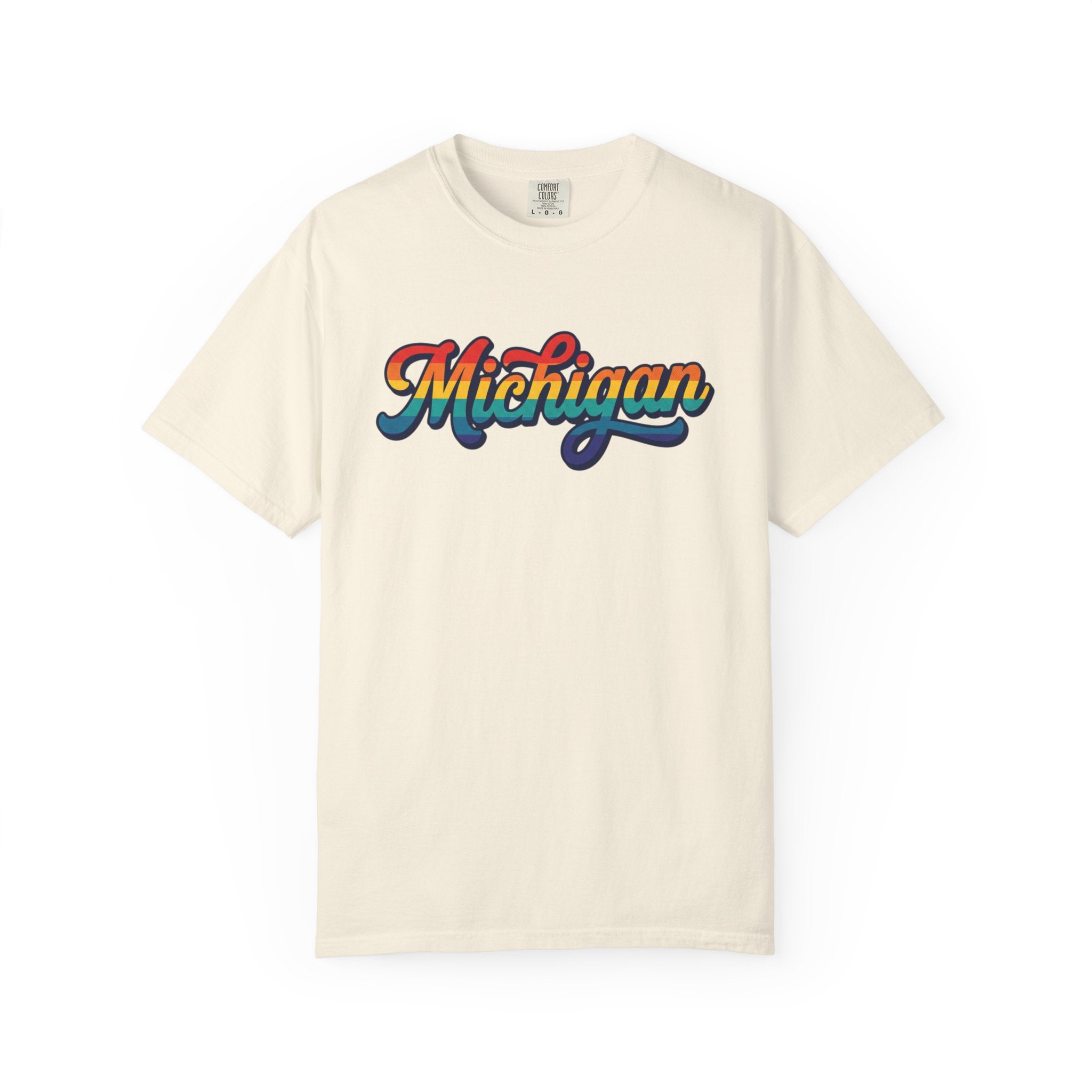 Rainbow Pride Michigan T-shirt | State Shirt