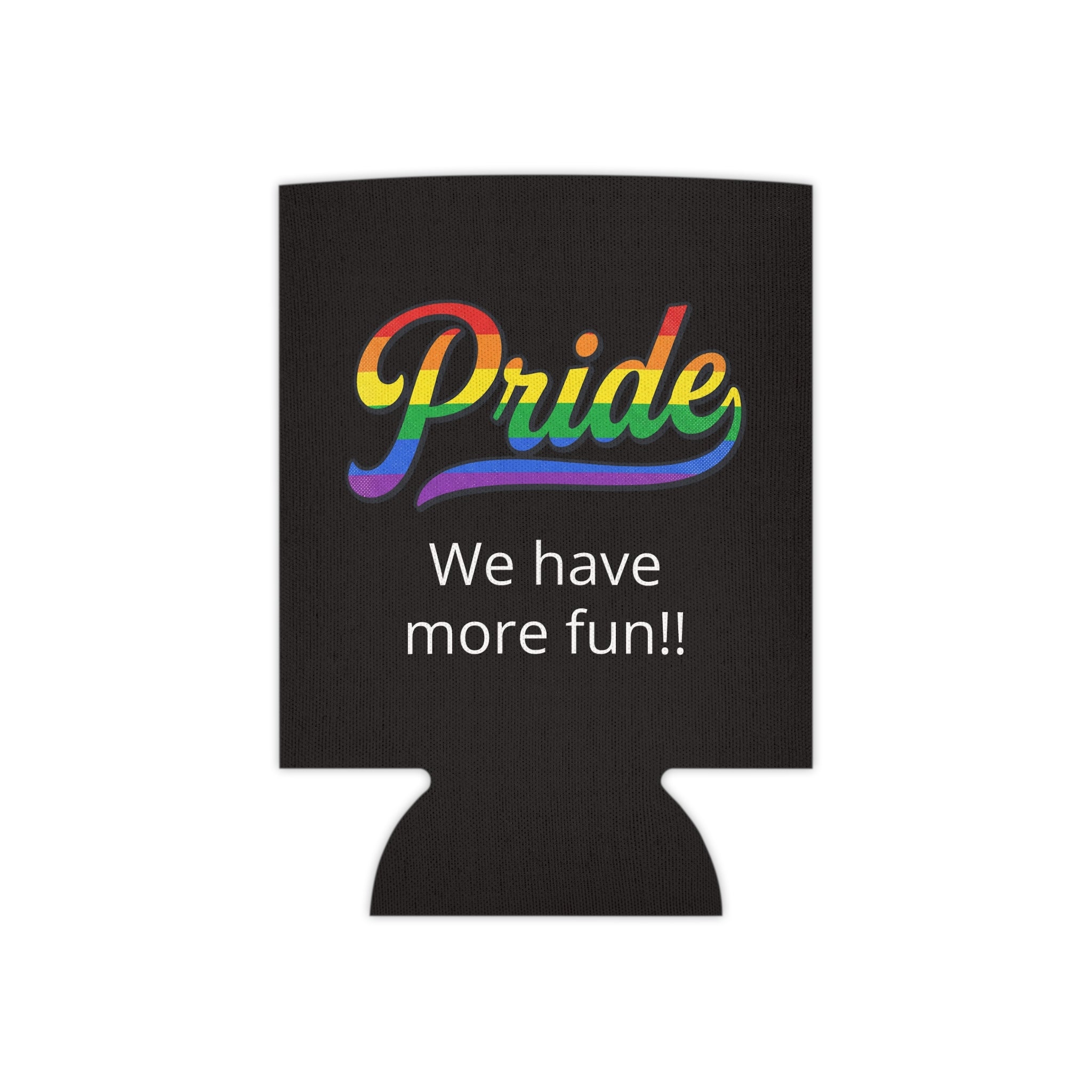 Can Cooler - Customizable "Pride" Rainbow Can Koozie