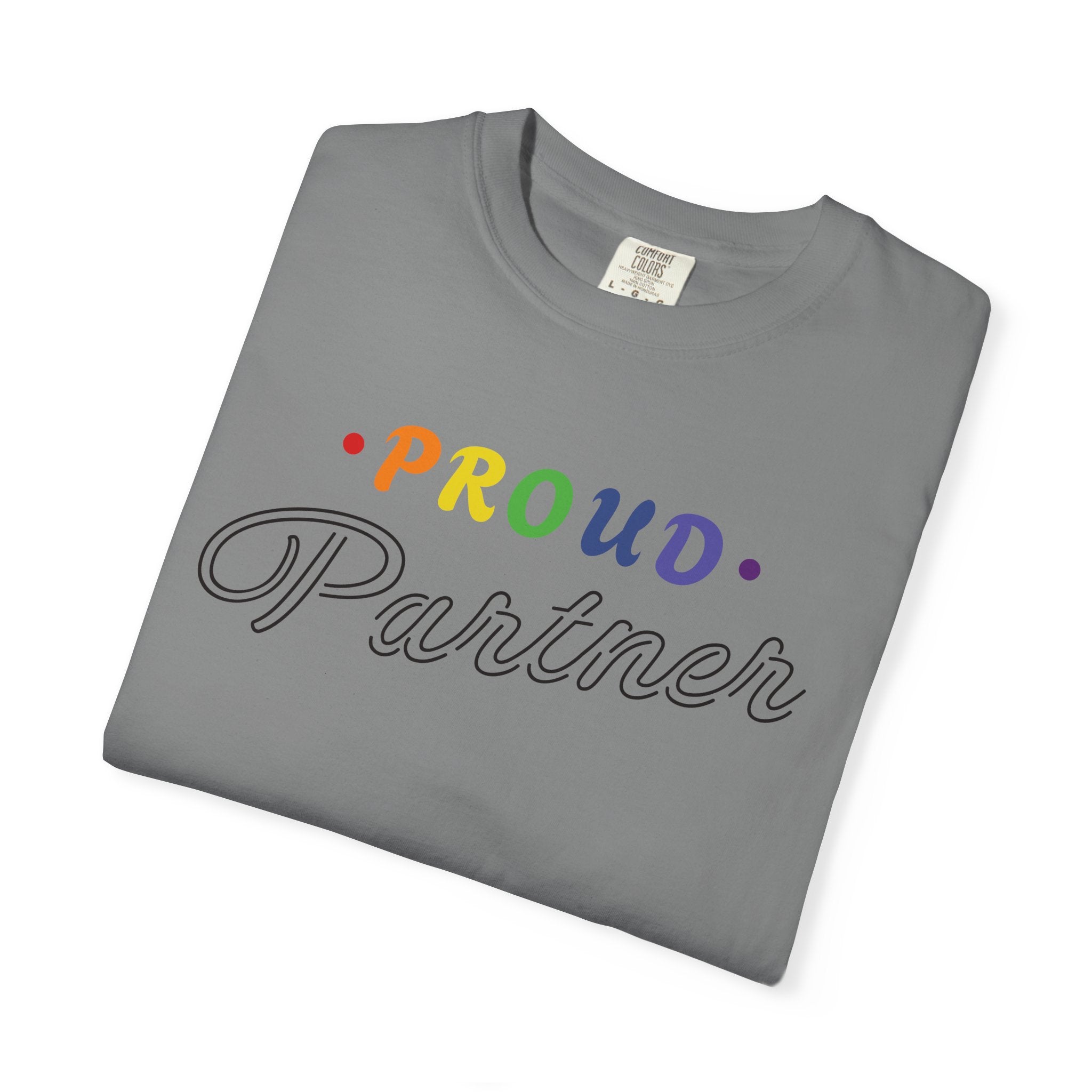 Proud Partner T-Shirt — Rainbow Pride Tee