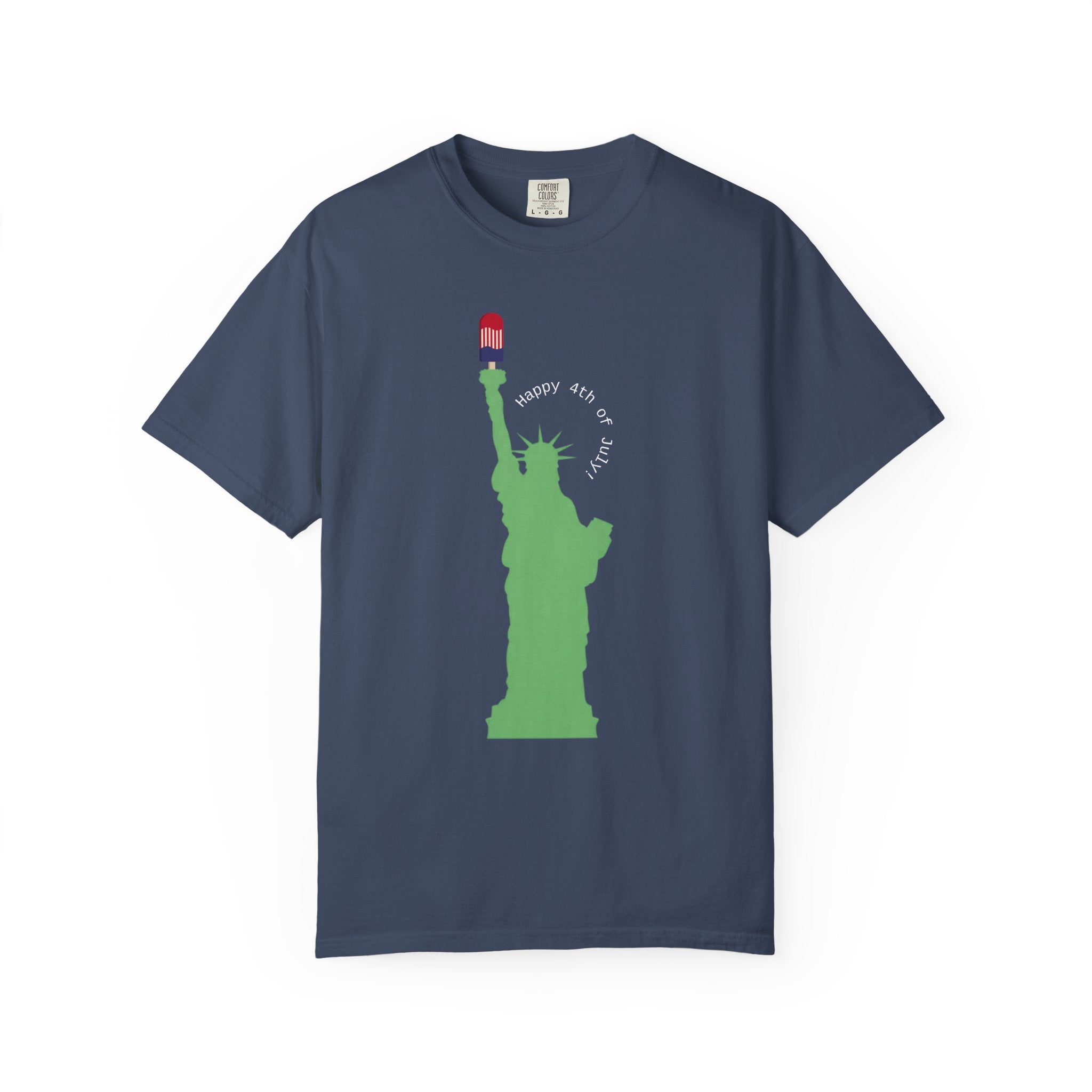 Statue of Liberty Graphic T-Shirt — Simply 4th of July Humor Tee
