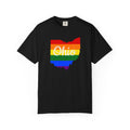 Rainbow Pride Ohio T-shirt | State Map Shirt