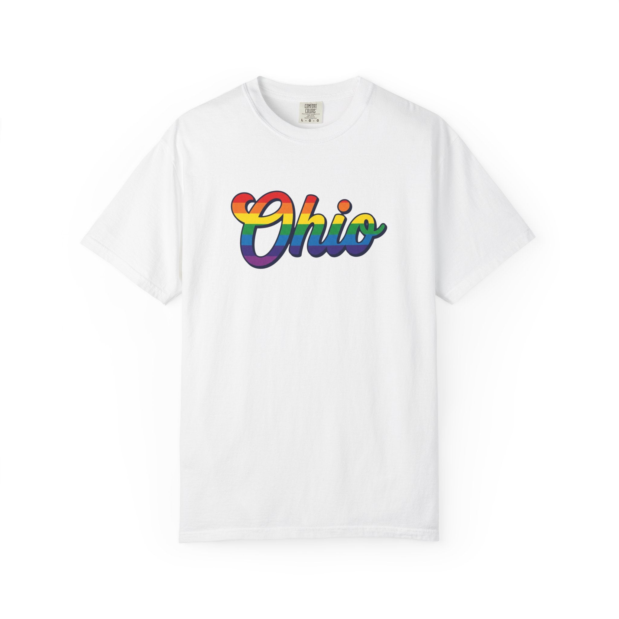 Rainbow Pride Ohio T-shirt | State Shirt