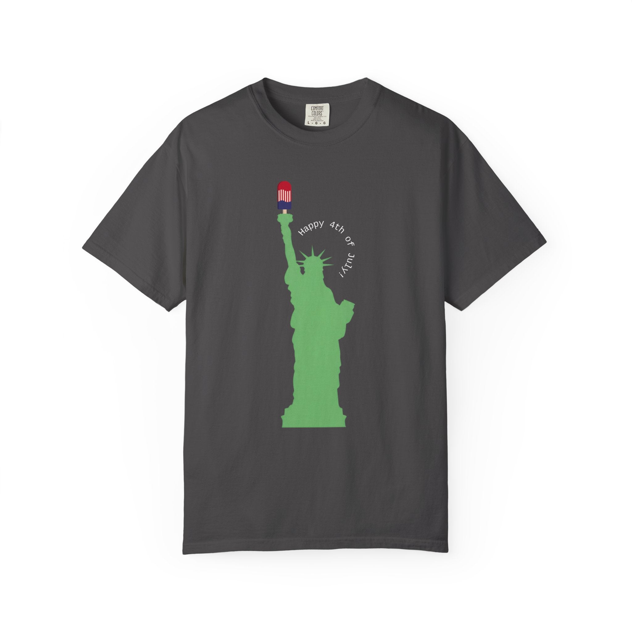 Statue of Liberty Graphic T-Shirt — Simply 4th of July Humor Tee