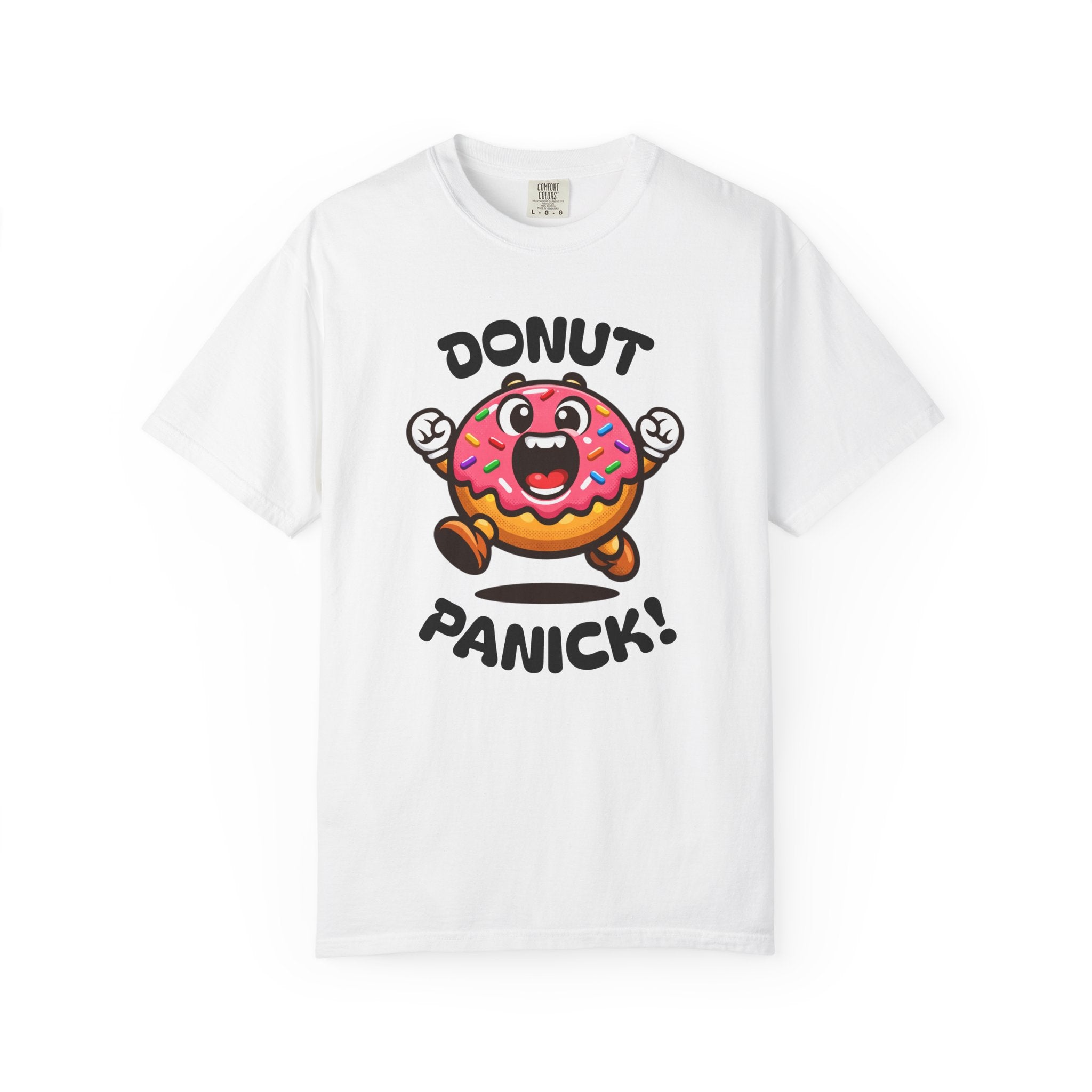 Donut Panick! Funny Donut Graphic T-Shirt