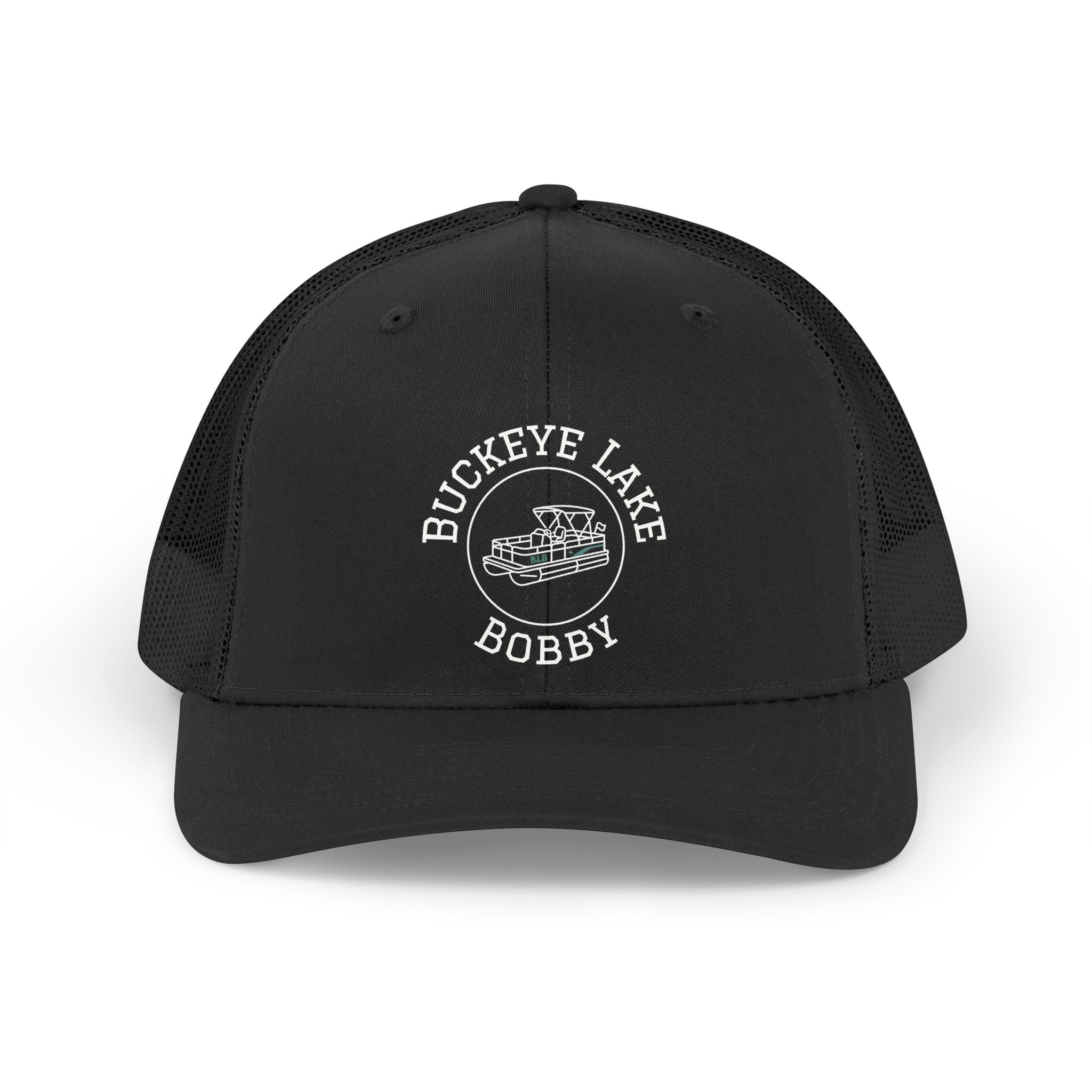 Buckeye Lake Bobby Trucker Hat | Retro Embroidered Mesh Cap