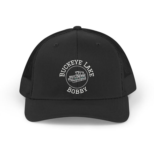 Buckeye Lake Bobby Trucker Hat | Retro Embroidered Mesh Cap