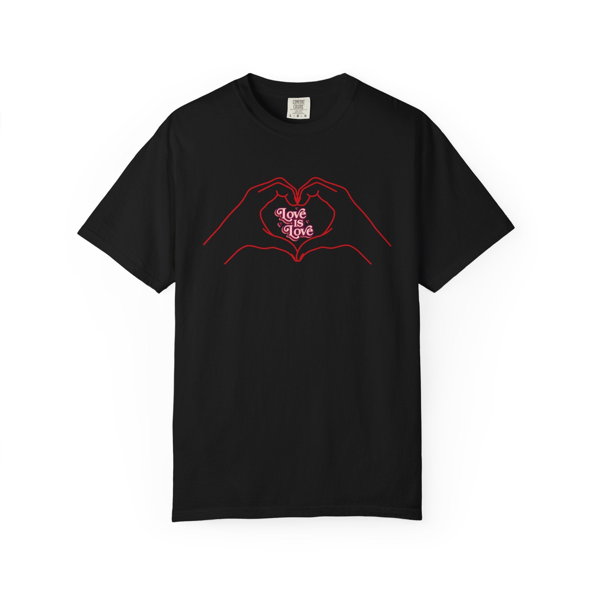 Love Is Love Heart Hands T-Shirt