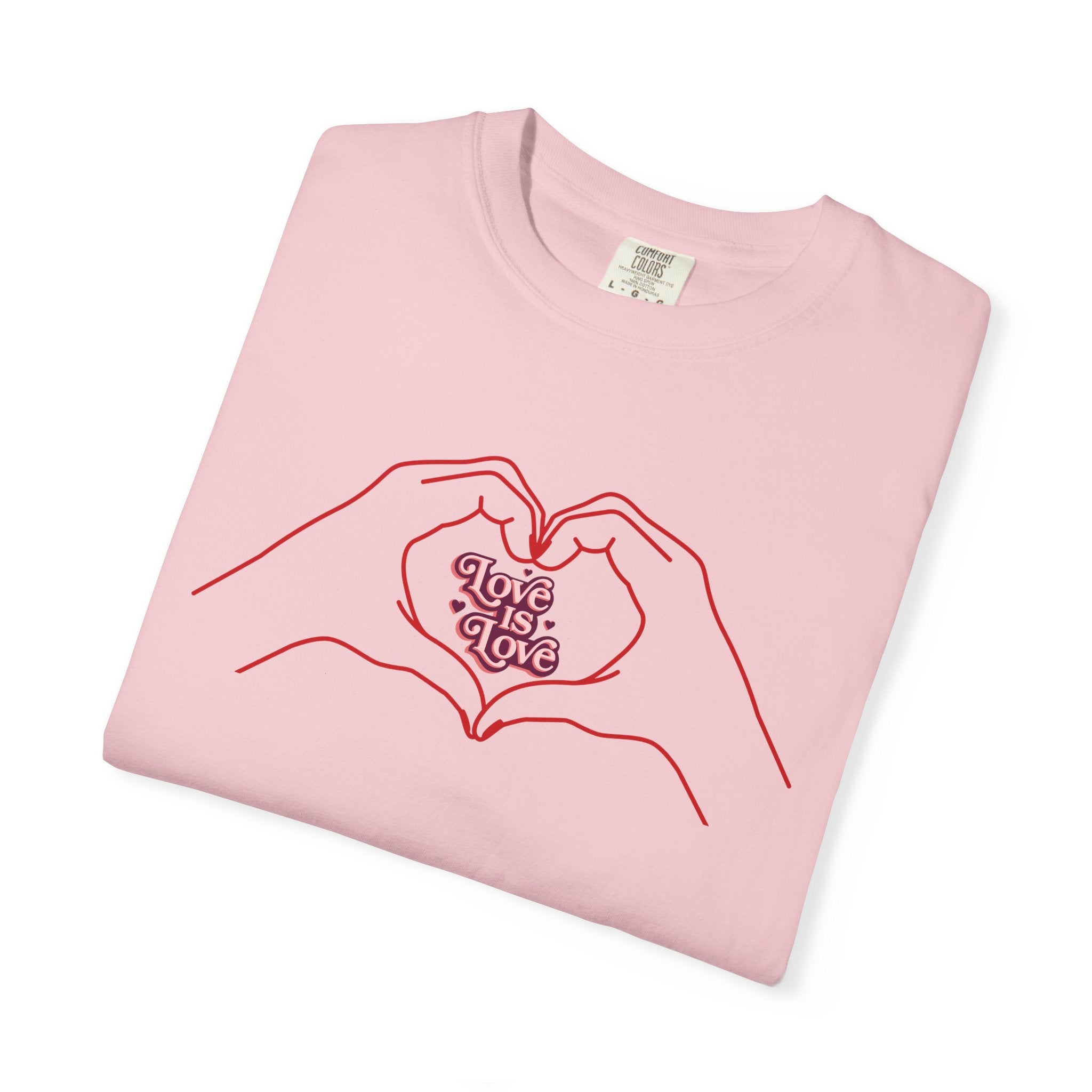 Love Is Love Heart Hands T-Shirt