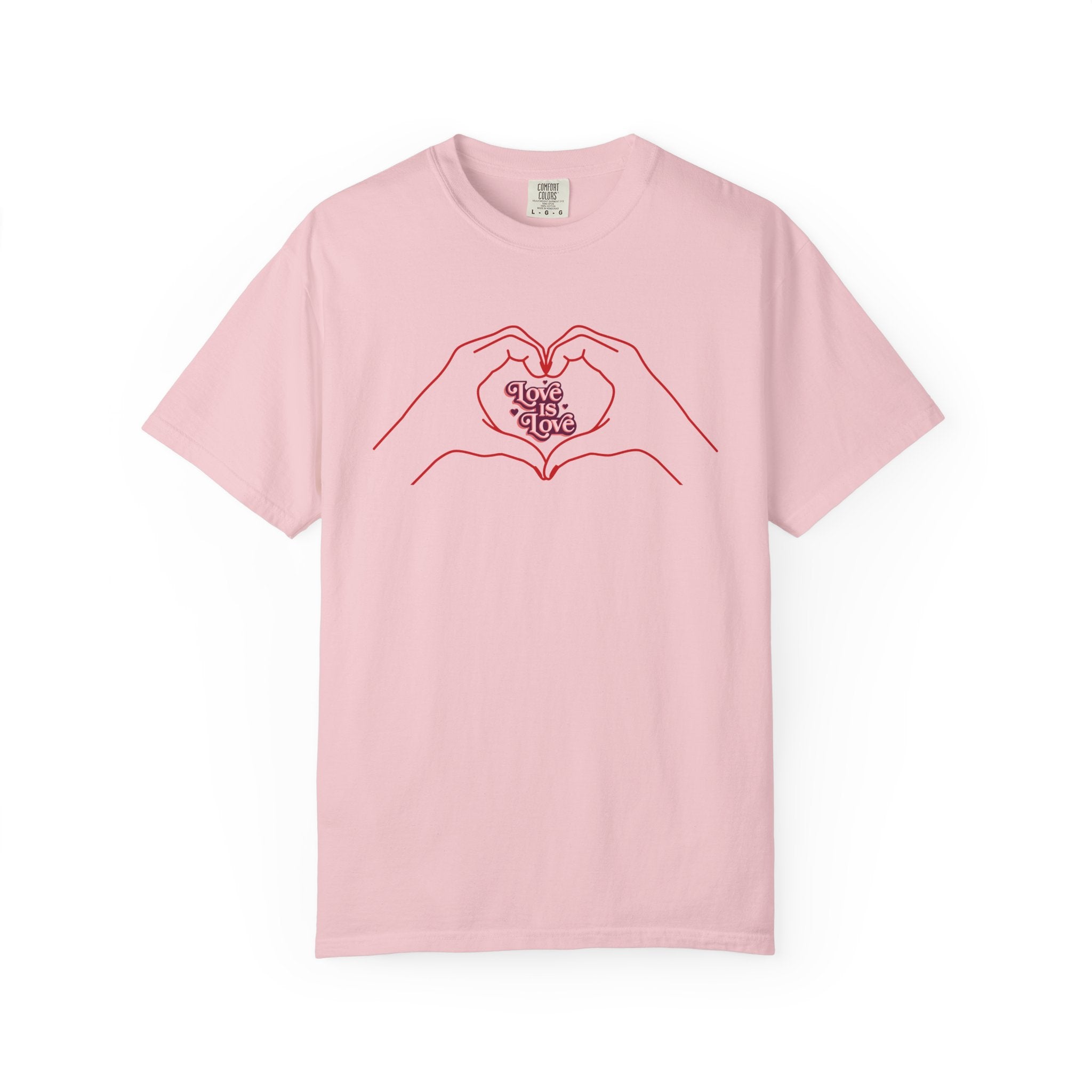 Love Is Love Heart Hands T-Shirt
