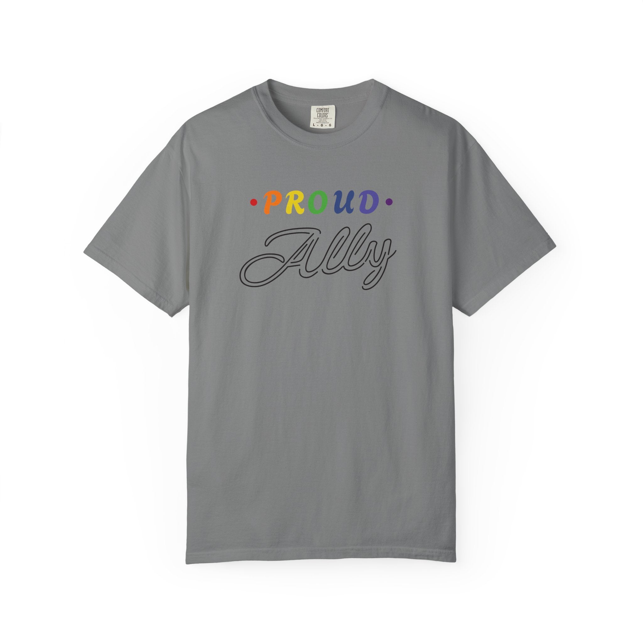 Proud Ally T-Shirt — Rainbow Pride Friend Tee