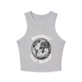 Respect Your Mother Disco Globe Tank Top | Vintage Mirror Ball Graphic