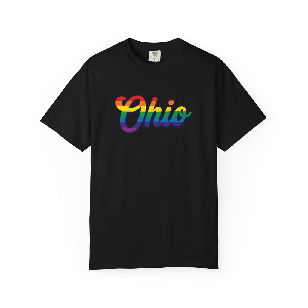 Rainbow Pride Ohio T-shirt | State Shirt