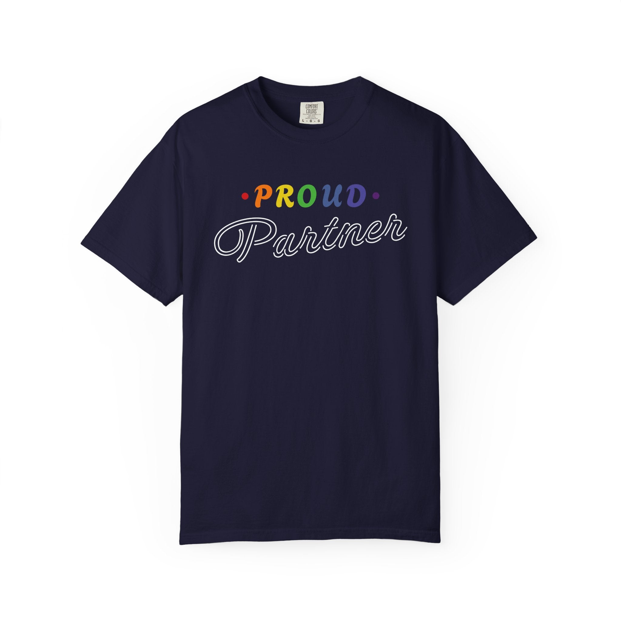 Proud Partner T-Shirt — Rainbow Pride Tee