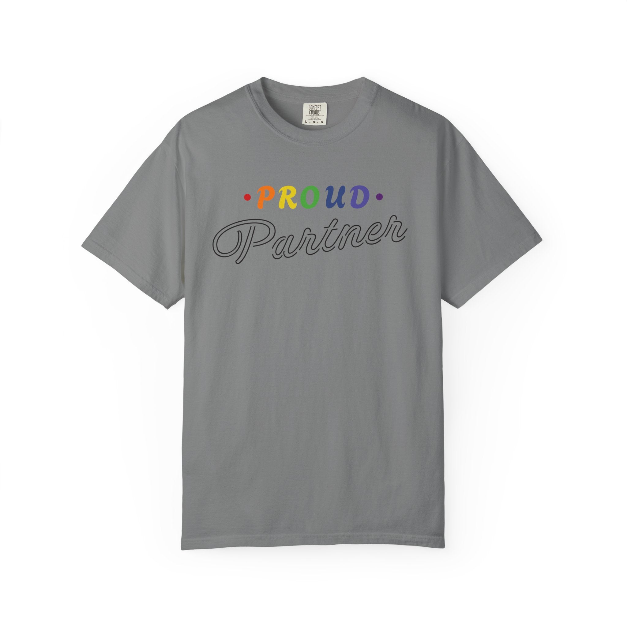 Proud Partner T-Shirt — Rainbow Pride Tee