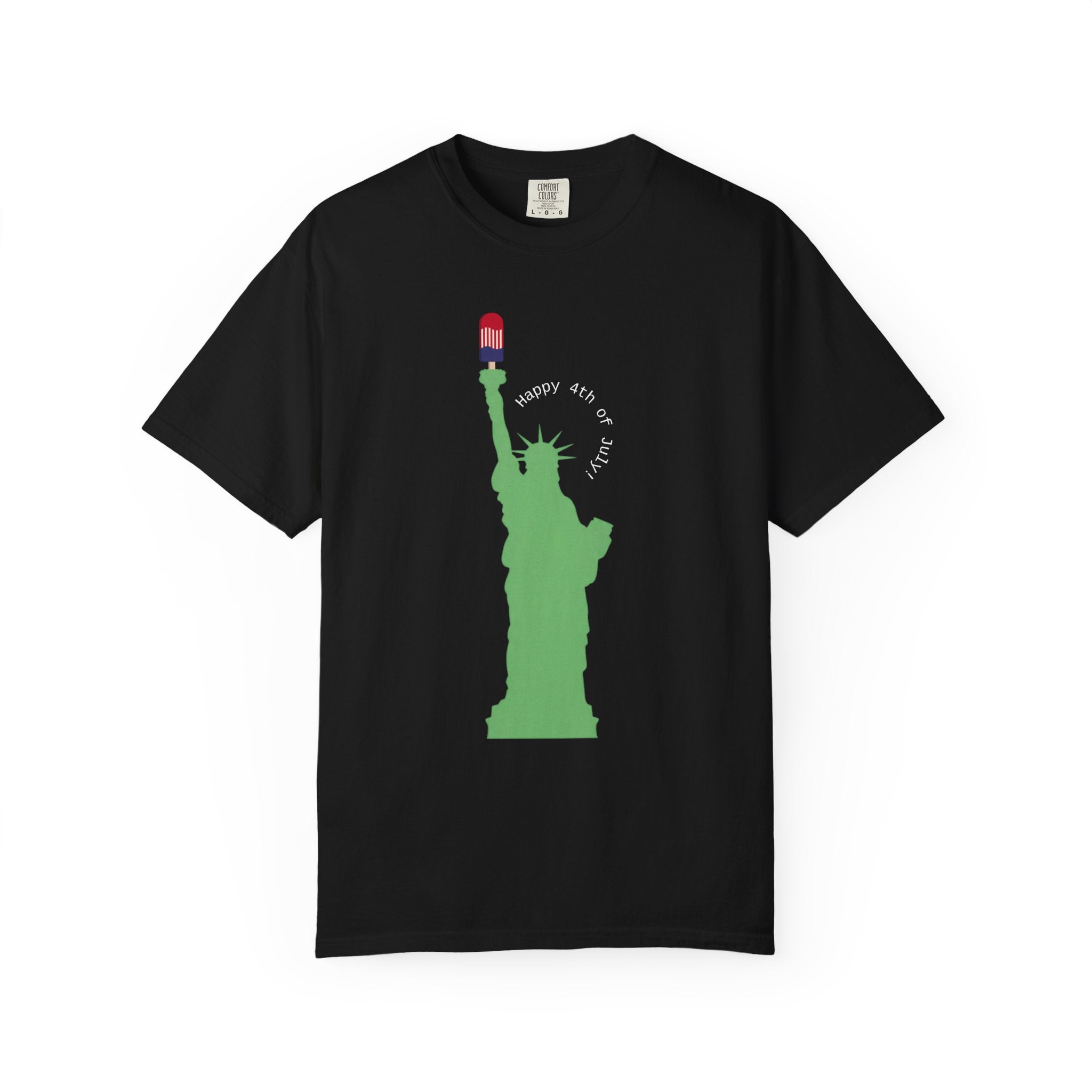 Statue of Liberty Graphic T-Shirt — Simply 4th of July Humor Tee