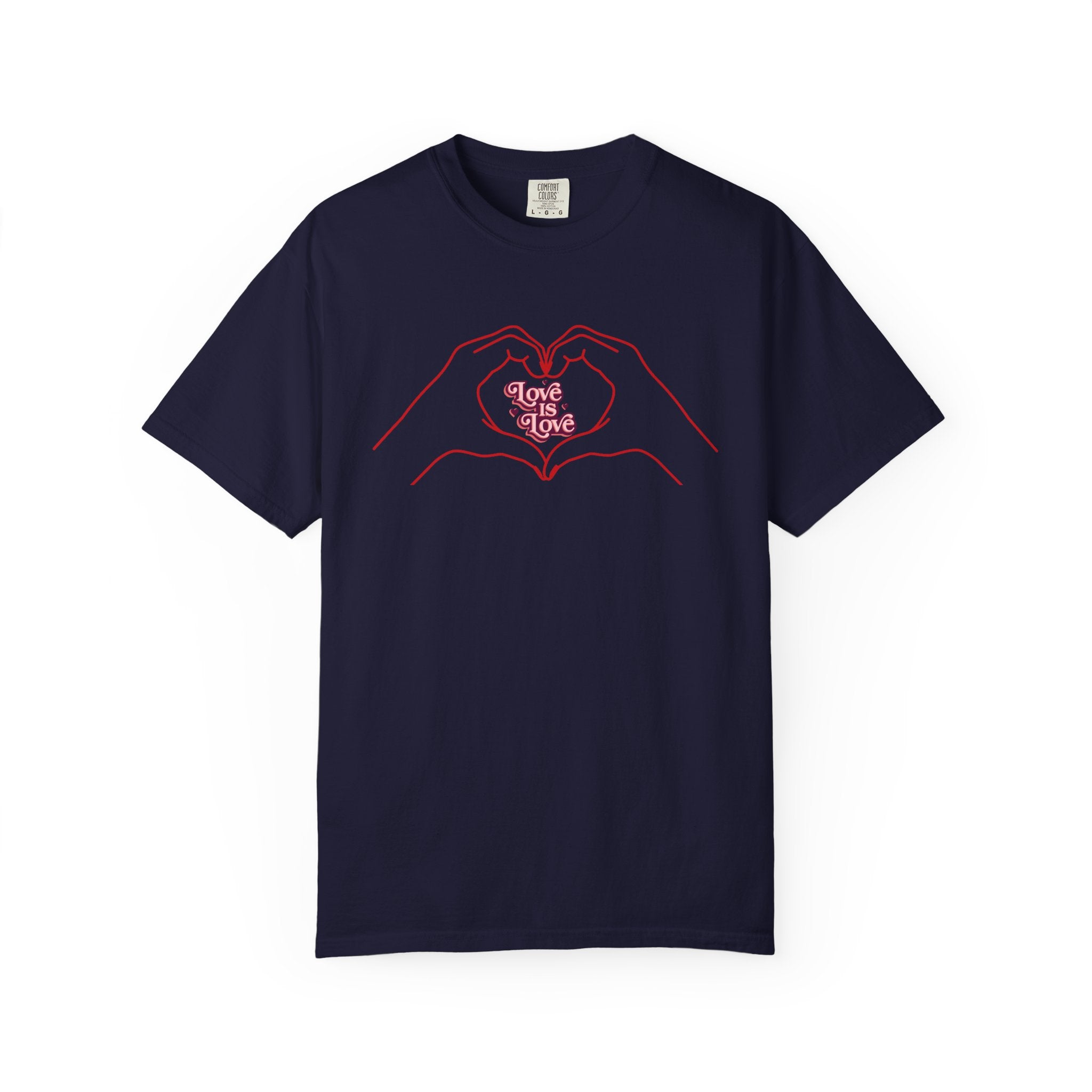 Love Is Love Heart Hands T-Shirt
