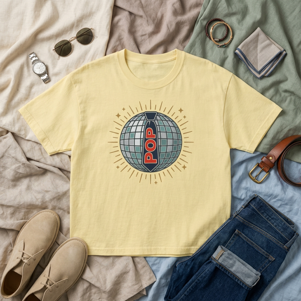 Disco Mirror Ball POP Tee | Women's Boxy Tee