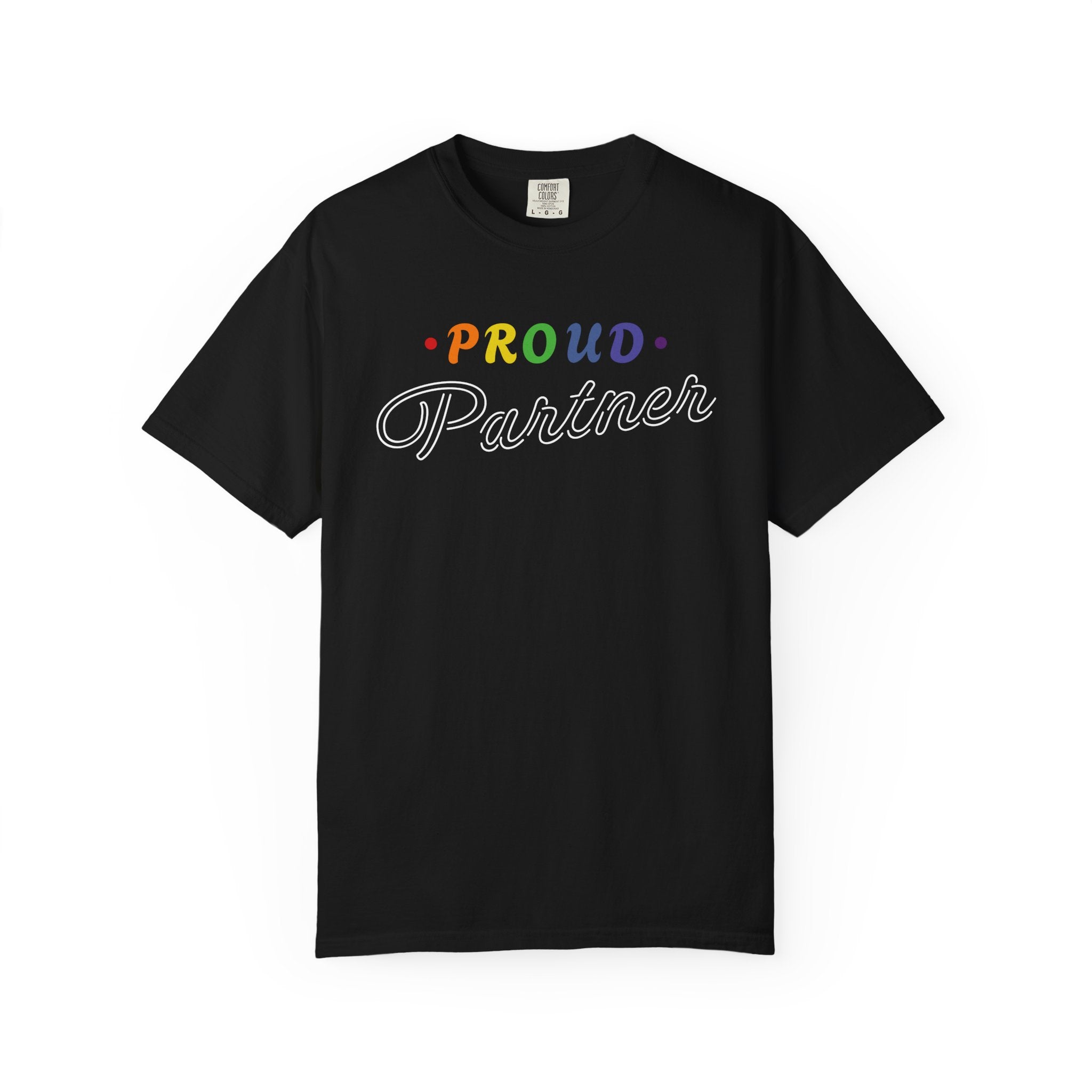 Proud Partner T-Shirt — Rainbow Pride Tee