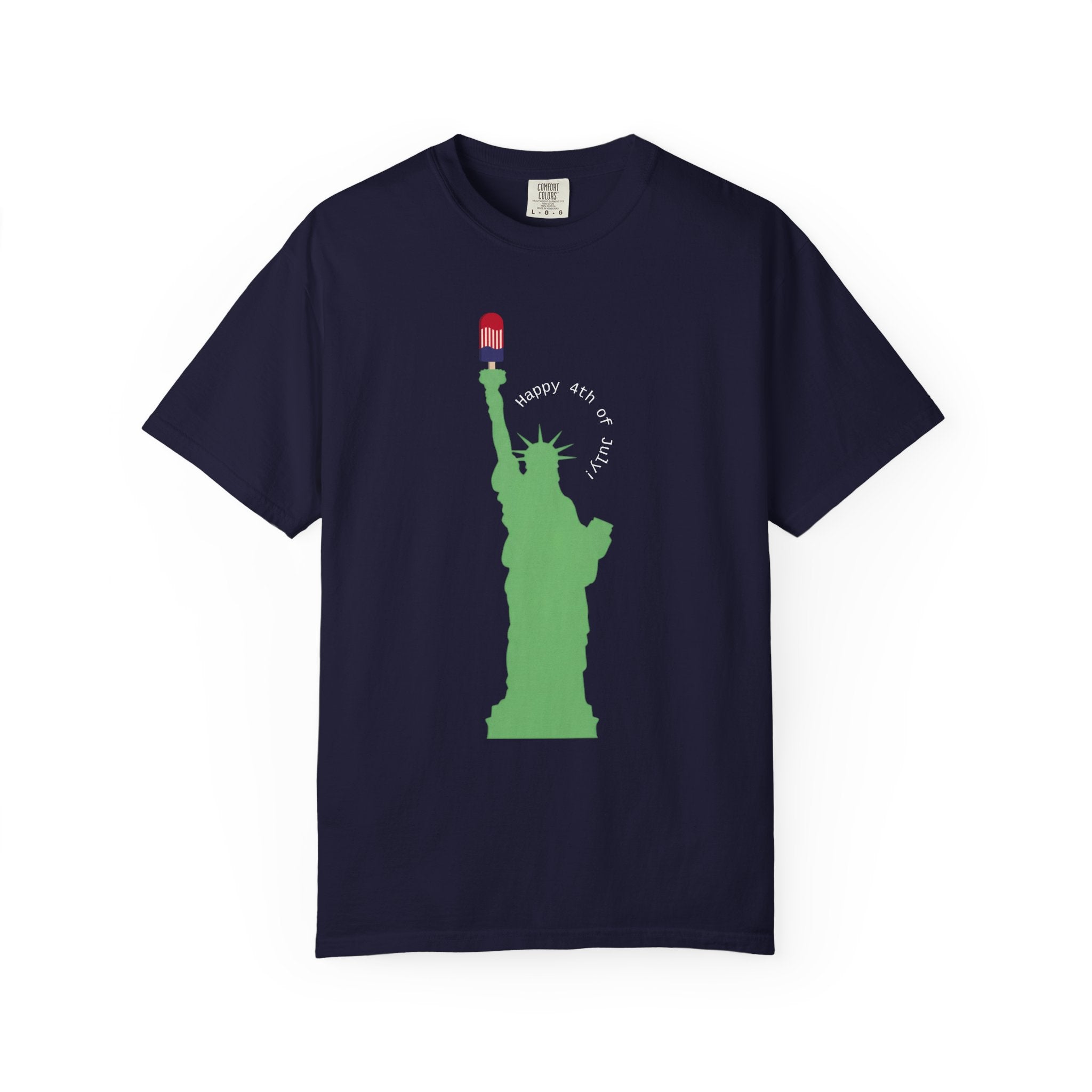 Statue of Liberty Graphic T-Shirt — Simply 4th of July Humor Tee