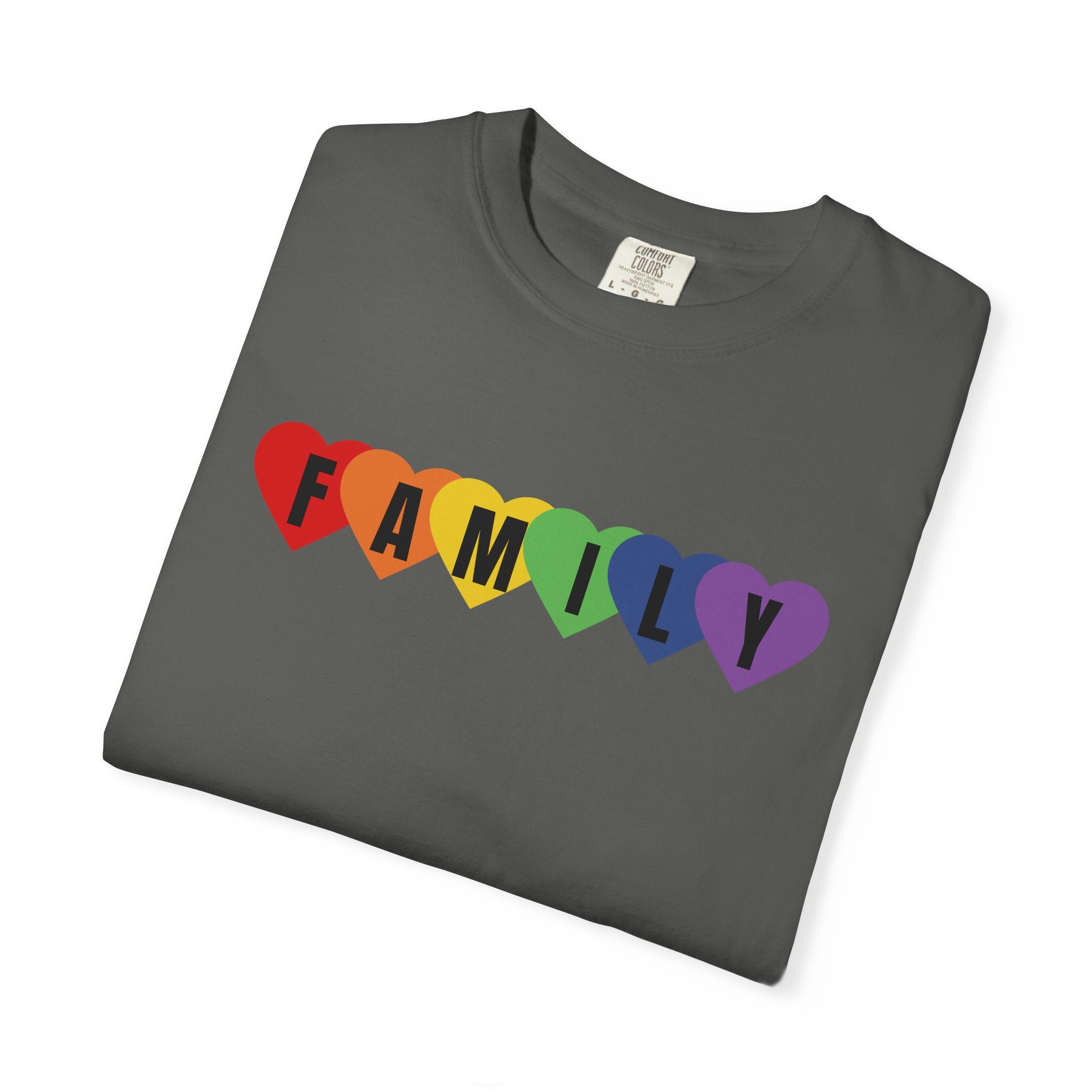 Family Rainbow Hearts T-Shirt