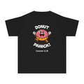 Kids "Donut Panic!" Tee — Custom Name Age Birthday Shirt
