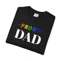 Proud Dad T-Shirt — Rainbow Pride Father Tee