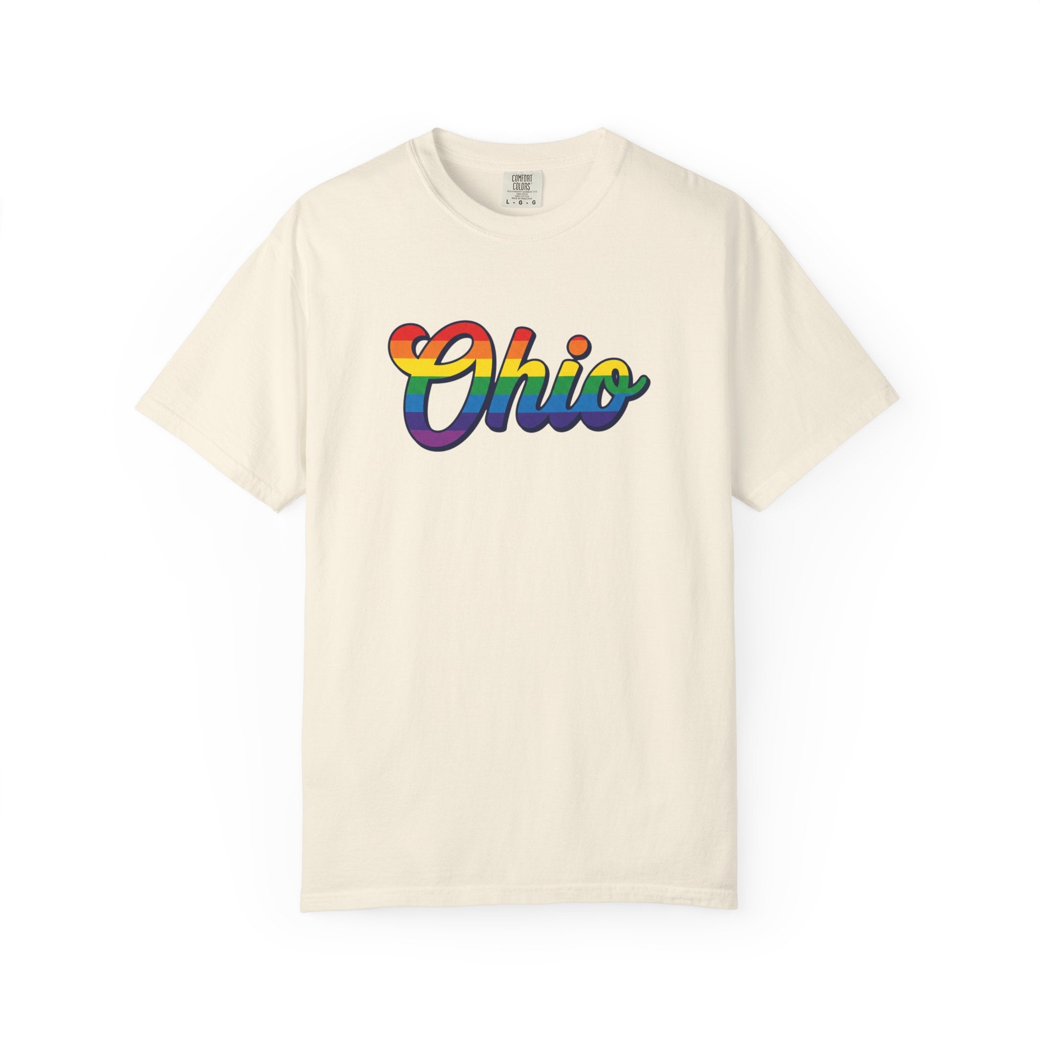Rainbow Pride Ohio T-shirt | State Shirt