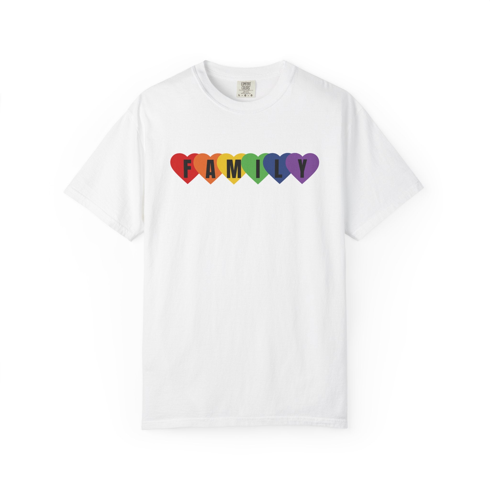 Family Rainbow Hearts T-Shirt