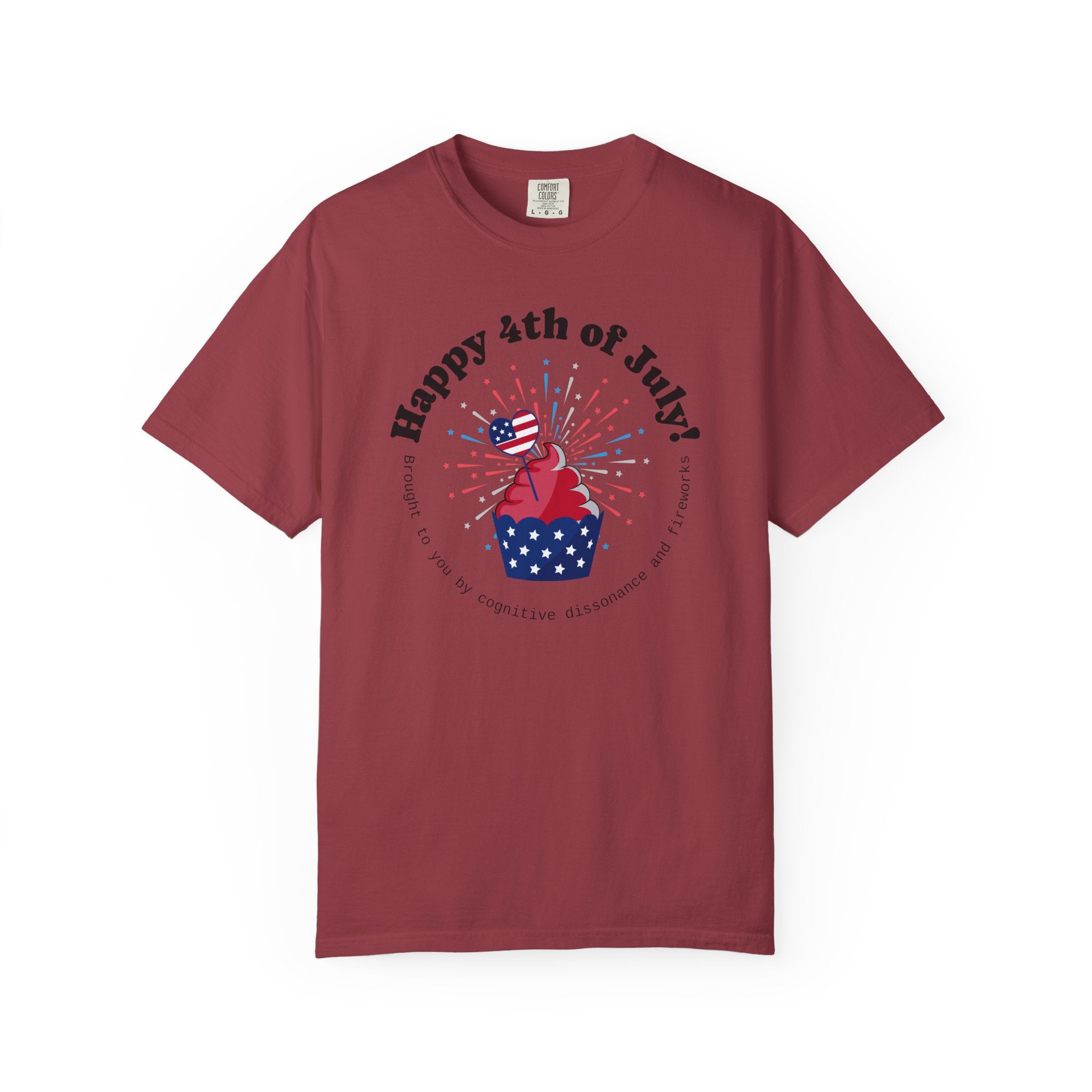 4th of July Cupcake T-Shirt — Happy 4th of July Witty Tee