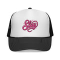 Slay Pink Script Trucker Cap