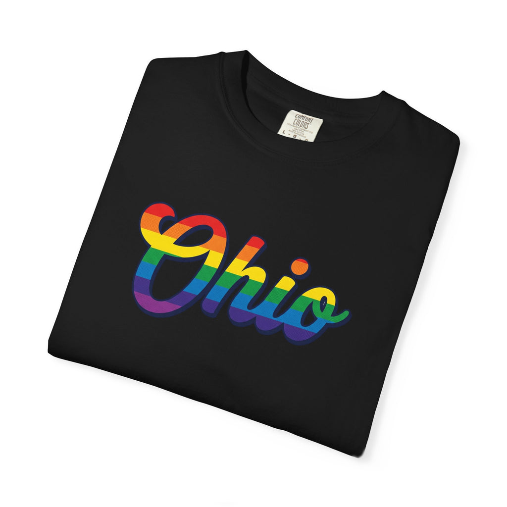 Rainbow Pride Ohio T-shirt | State Shirt