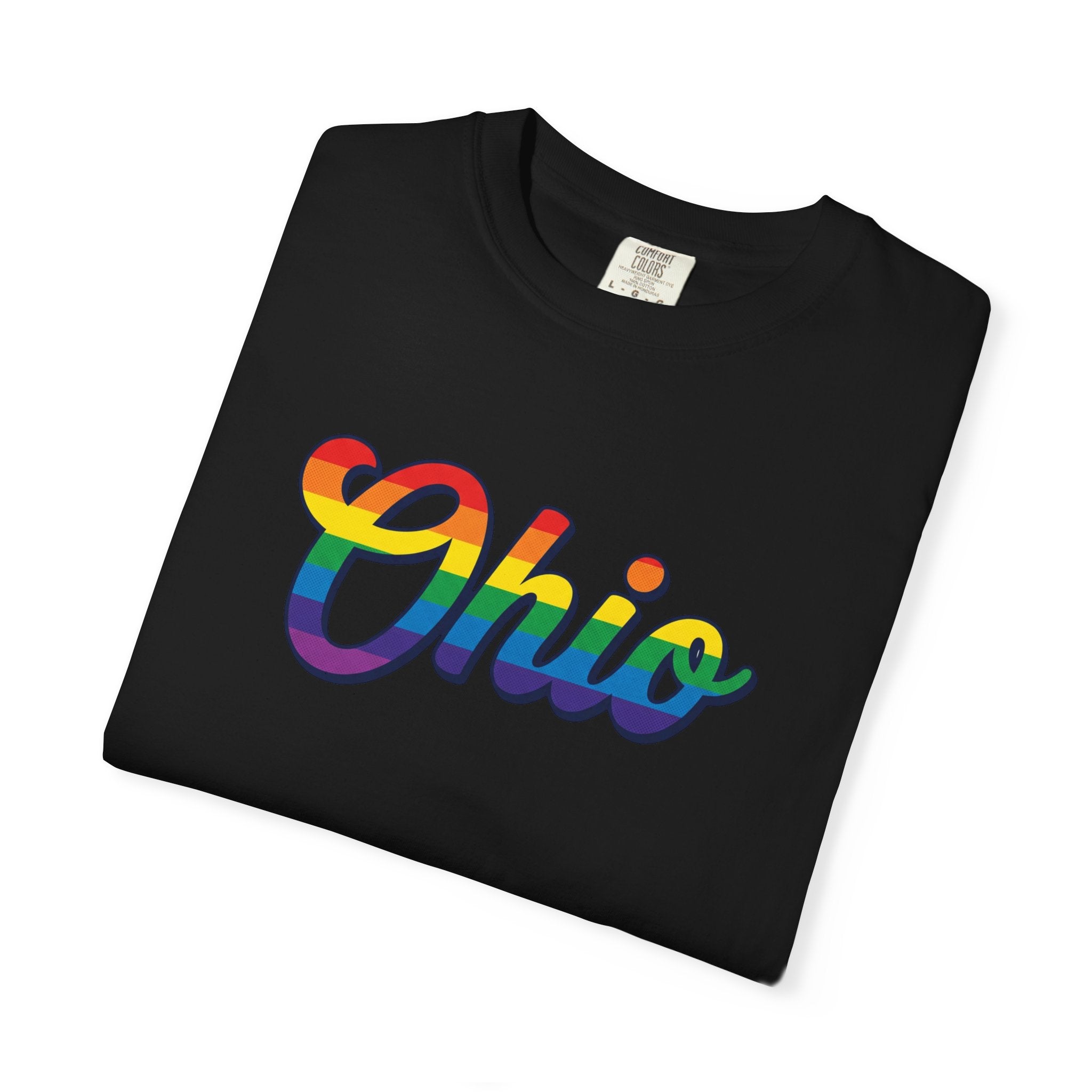 Rainbow Pride Ohio T-shirt | State Shirt
