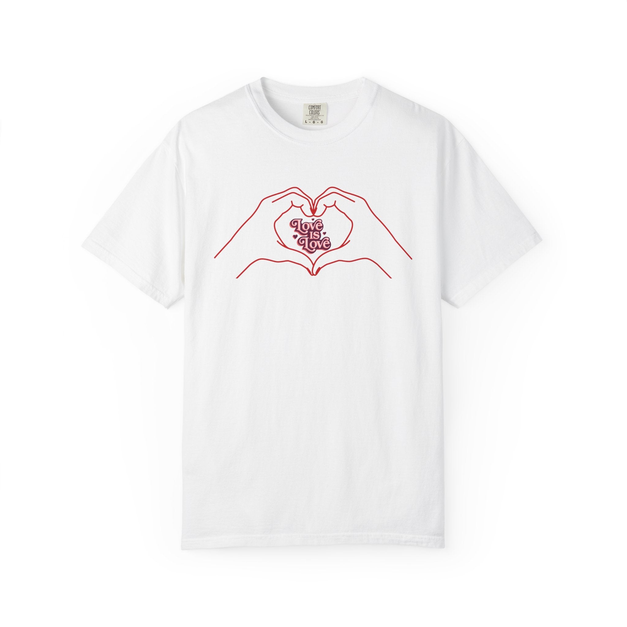 Love Is Love Heart Hands T-Shirt