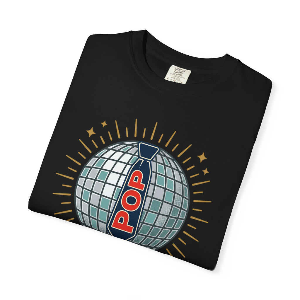 Retro Disco Mirrorball POP T-Shirt | Disco Concert Tee