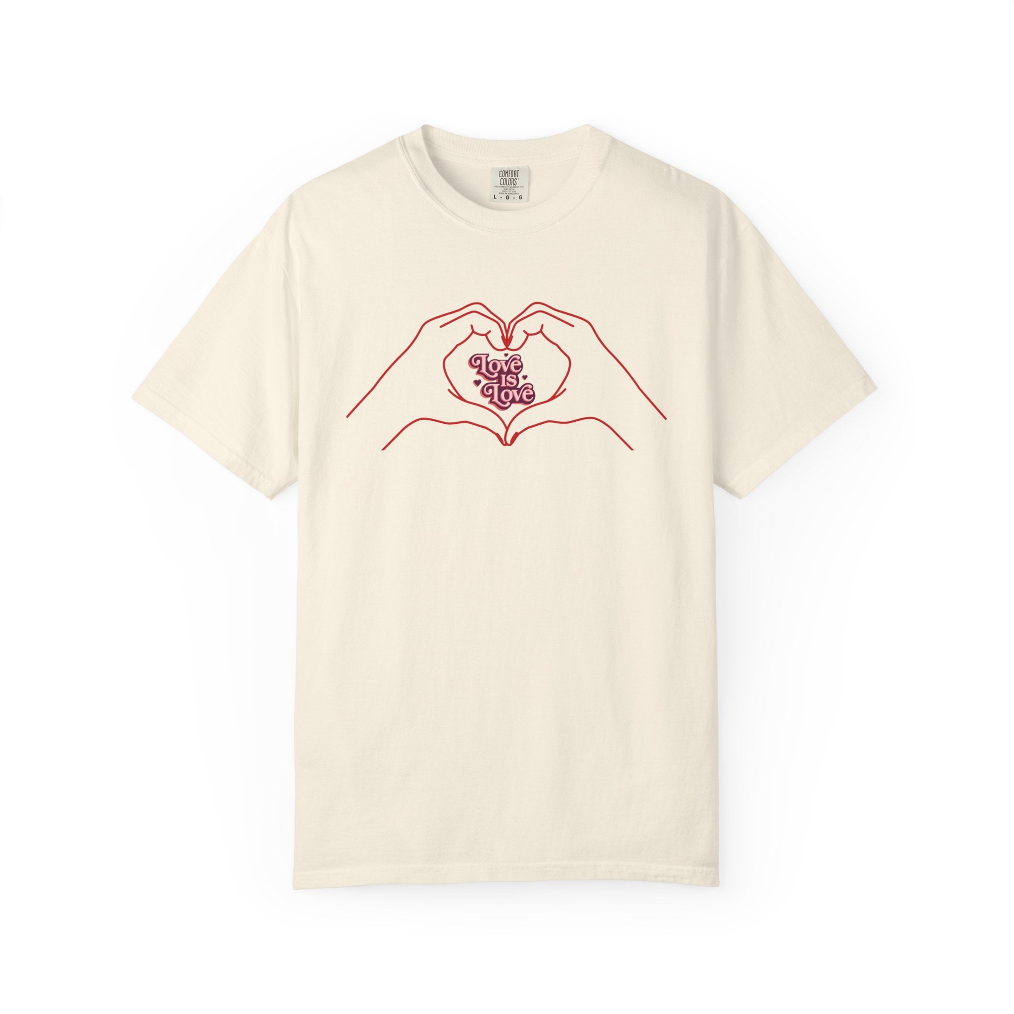 Love Is Love Heart Hands T-Shirt