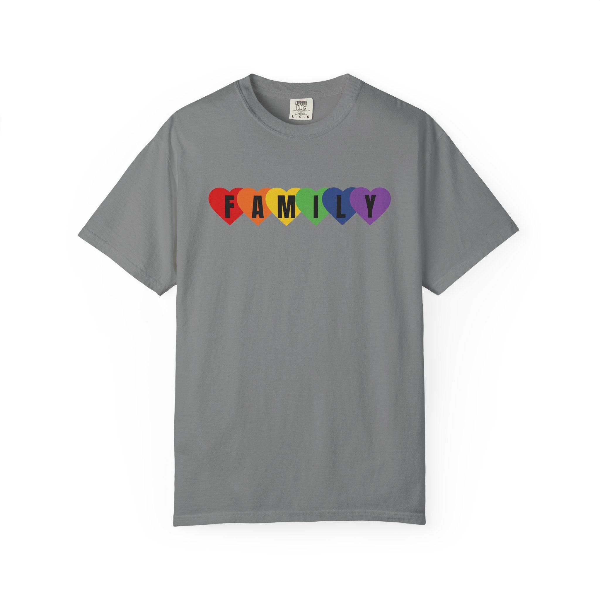 Family Rainbow Hearts T-Shirt