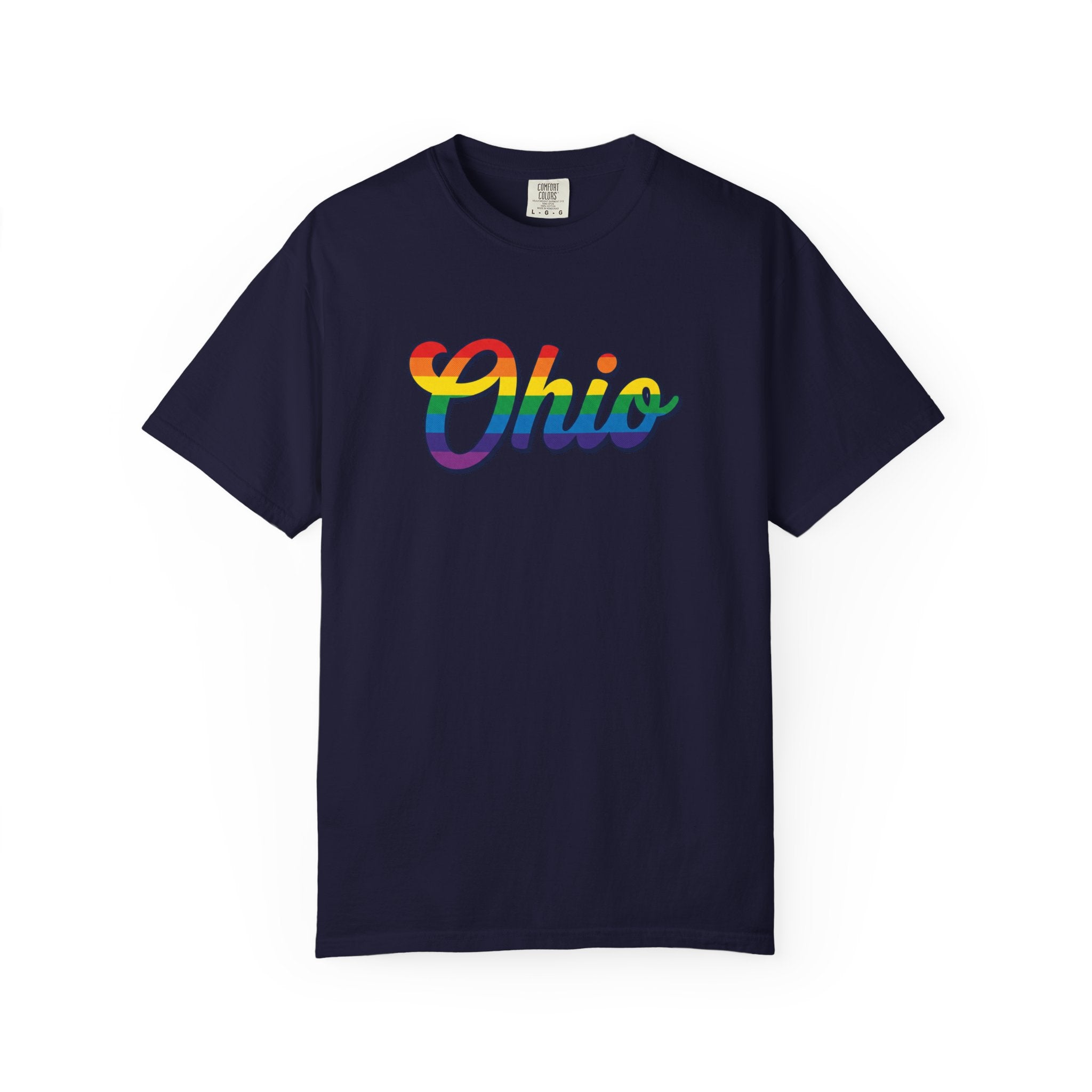 Rainbow Pride Ohio T-shirt | State Shirt