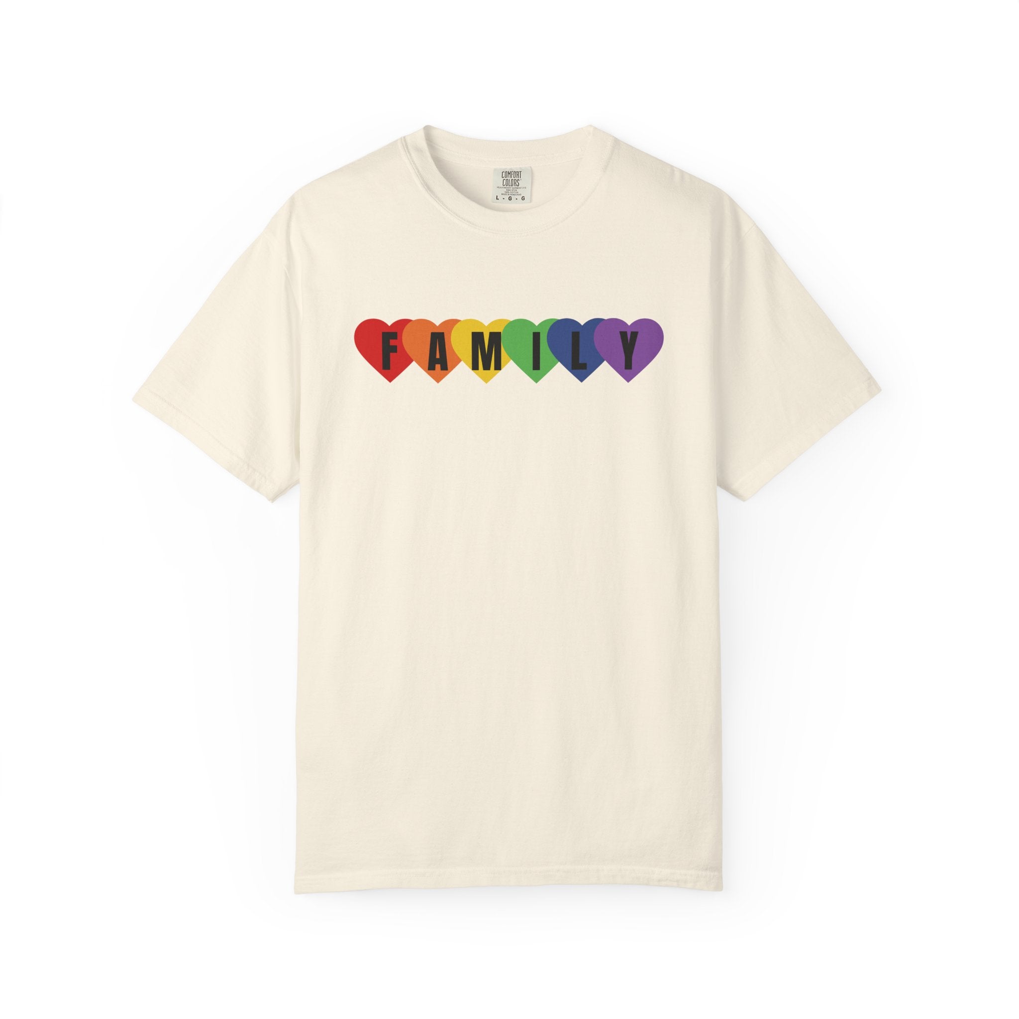 Family Rainbow Hearts T-Shirt