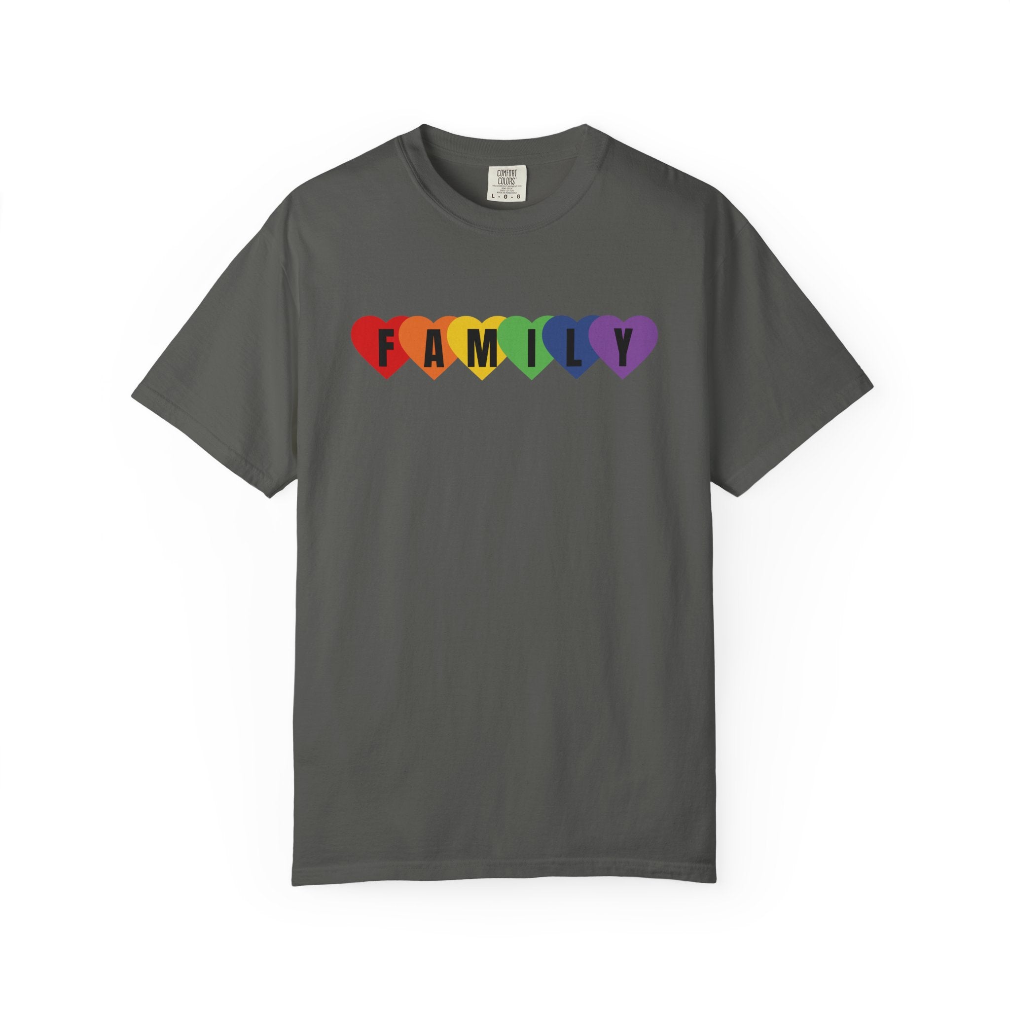 Family Rainbow Hearts T-Shirt