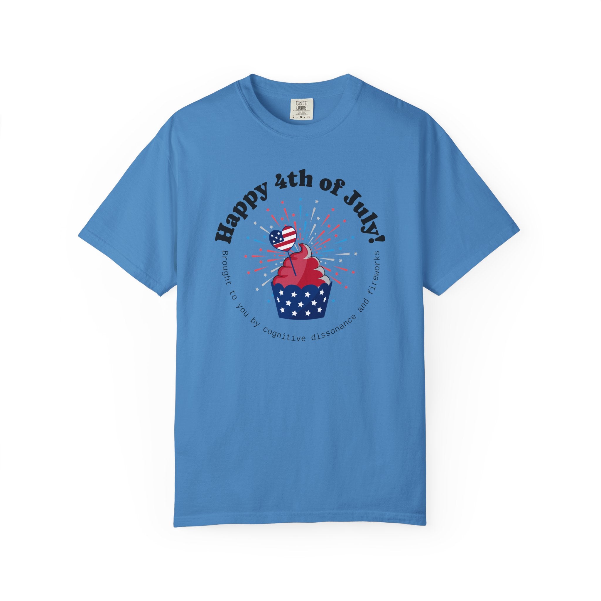 4th of July Cupcake T-Shirt — Happy 4th of July Witty Tee